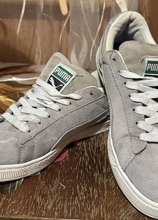 Кросівки чоловічі puma suede classic сірі