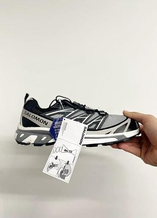 Чоловічі кросівки salomon xt-6 expance grey black gore-tex
