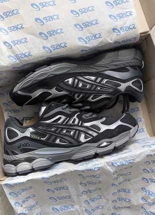Кросівки чоловічі asics gel-nyc graphite grey black gore-tex