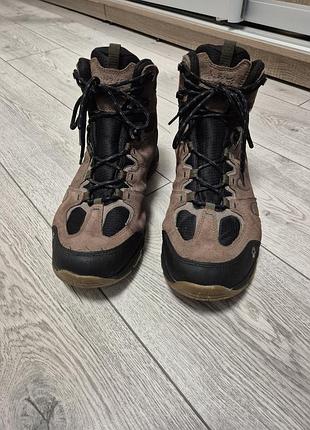 Чоловічі черевики jack wolfskin mtn attack5 texapore mid,45 розмір