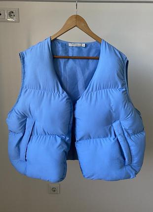 Ez puffer vest - blue
