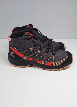 Черевики трекінгові salomon xa pro v8 mid cswp 417285 grey/multi 35 р. оригінал