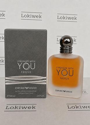 Парфуми emporio armani stronger with you freeze 100 мл для чоловіків