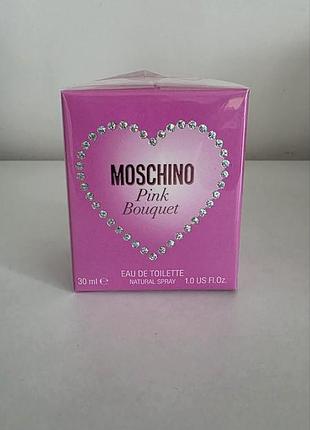 Туалетна вода moschino pink bouquet