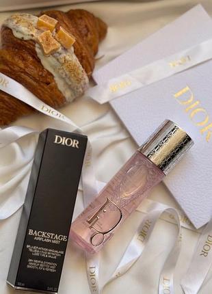 Dior backstage airflash mist фіксатор макіяжу 100ml 2