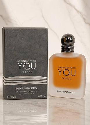 Парфуми emporio armani stronger with you freeze, 100 мл, для чоловіків