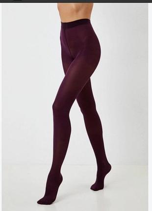 Колготки бордо, falke, 40/50den, s