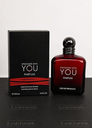 Парфуми emporio armani stronger with you parfum 100 мл для чоловіків
