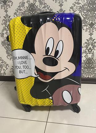 🧳 чемодан minnie mouse disney