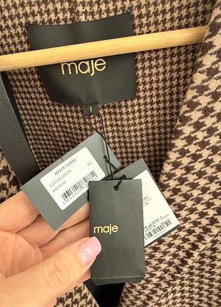 Жакет пальто  maje wool 7