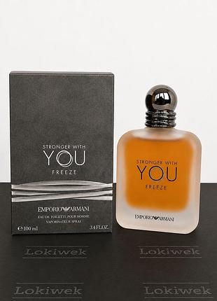 Парфуми emporio armani stronger with you freeze, 100 мл, для чоловіків