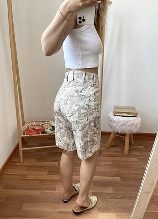 Zara baggy джинсові шорти 3