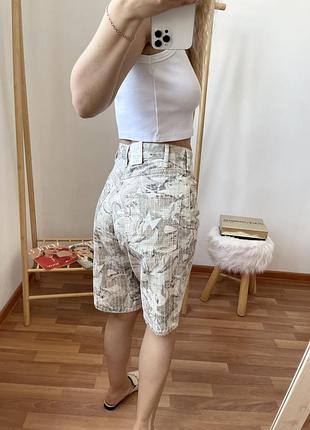 Zara baggy джинсові шорти 8