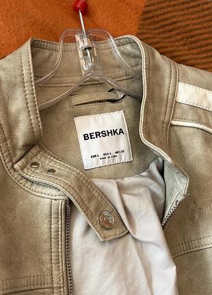 Нова шкіряна куртка bershka🥥 5