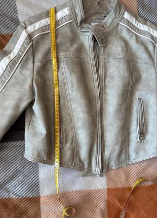 Нова шкіряна куртка bershka🥥 8