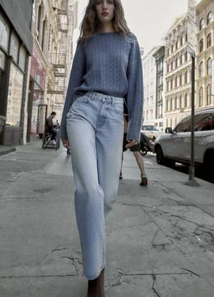 Женские прямые джинсы zara