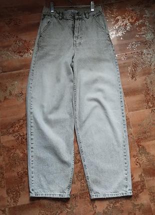 Джинси it's basic сірі скейтери baggy 32 розмір