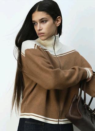 Жіночий кардиган на блискавці h&m