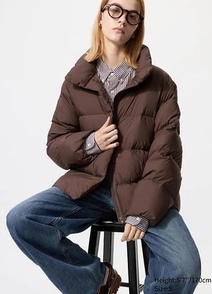 Пуховик uniqlo nanodesign.