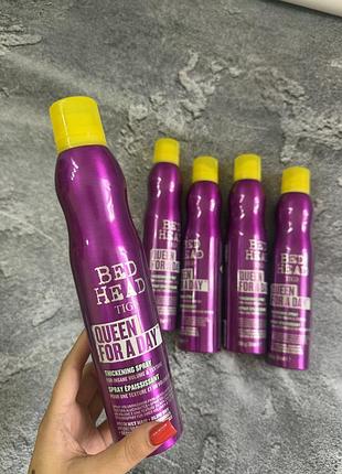 Спрей для об'єму волосся bed head tigi queen for a day