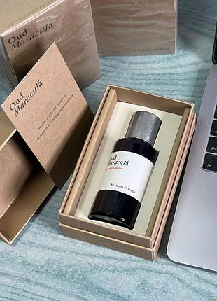 Нишевые духи унисекс maison crivelli 
oud maracujá 50 мл кожаный аромат стойкий парфюм на осень шлейфовые духи осенни