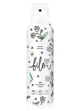 Дезодорант-спрей «квітковий конвалія і жасмин» bilou spring meadow deodorant spray, 150мл