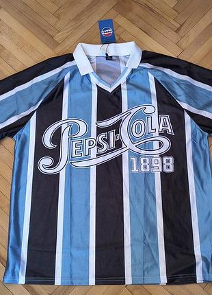 Shein - pepsi-cola since 1898 - спортивна футболка-джерсі в стилі 90-х років - xl ,,,, унісекс