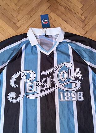 Shein - pepsi-cola since 1898 - спортивна футболка-джерсі в стилі 90-х років - xl ,,,, унісекс