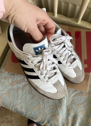 Кеди шкіряні adidas samba 2