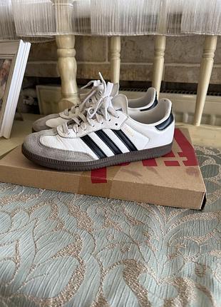 Кеди шкіряні adidas samba