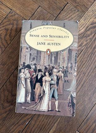 Jane austen sense and sensibility penguin classics in english англійською класика ретро винтаж