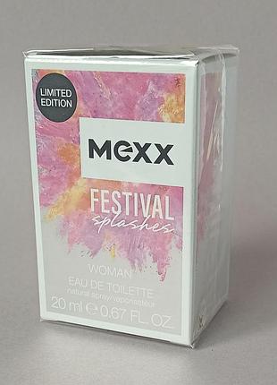 Mexx festival splashes 20 мл для жінок (оригінал)