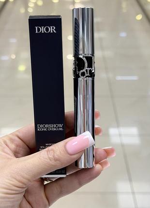 Туш для вій dior iconic overcurl чорна