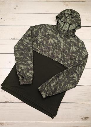 Мужская легкая спортивная ветровка анорак under armour оригинал камуфляжная кофта ветровка андер армор