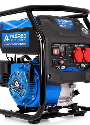 Инверторный генератор tagred ta3800i 3.8 квт (чиста синусоида, медь, легкий запуск)