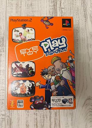Eyetoy play + usb camera bundle для playstation 2 (ntsc-j) - полный комплект (cib)