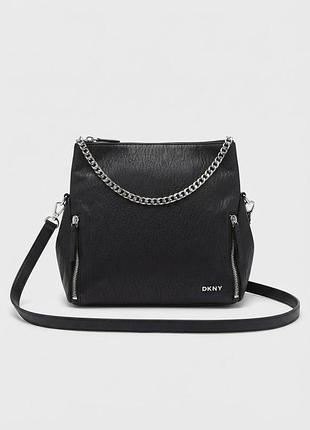 Сумка жіноча dkny чорна повсякденна