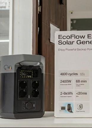 Зарядна станція ecoflow e2000 2000wh 3400w 3