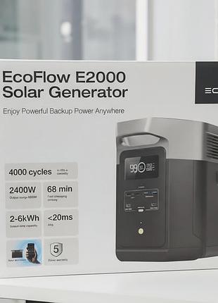 Зарядна станція ecoflow e2000 2000wh 3400w
