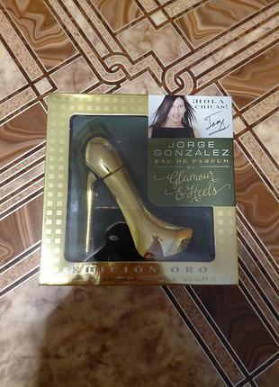 Парфуми jorge gonzalez glamour & heels edition oro