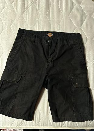 Шорти чоловічі dickies карго чорні s/m