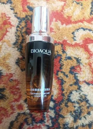 Увлажняющее масло для волос лимонный цветок bioaqua wake up sleeping hair lemon flower 40мл
