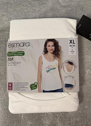 Шикарная майка от esmara, xl