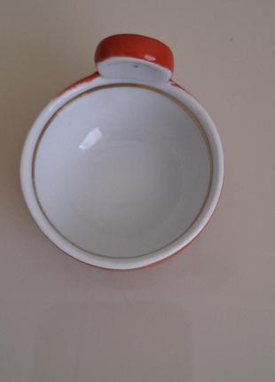 Солонка (соусник), с золотой полоской