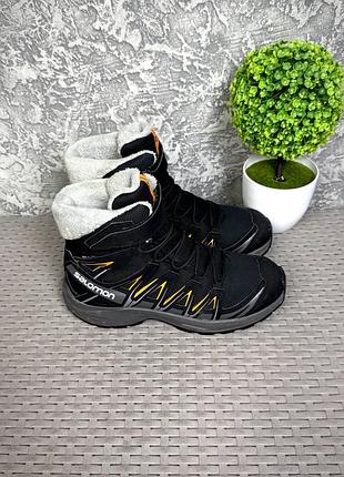 Salomon waterproof xapro ботинки сапожки 38 размер трекинговые черные