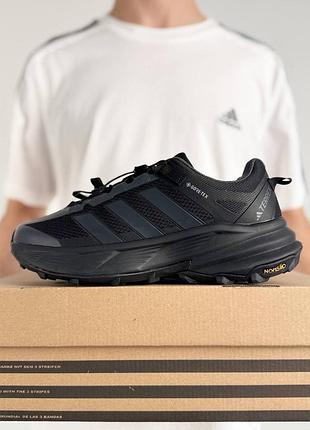 Термо кросівки adidas terrex freehiker sl gtx black grey