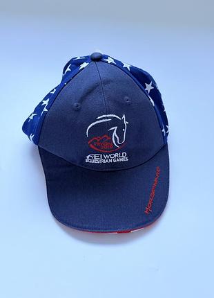 Бейсболка horseware fei world equestrian games 2018 (tryon) — нова з бірками! 🧢🐎🇺🇸