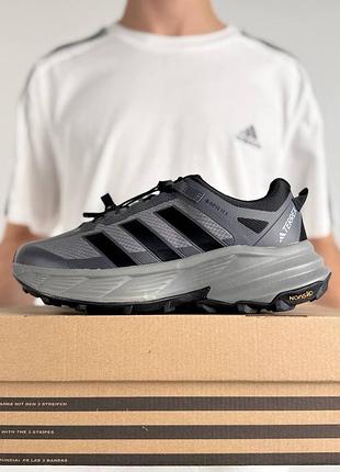 Термо кросівки adidas terrex freehiker sl gtx grey black