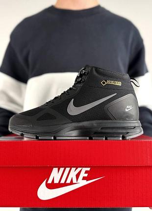 Термо кросівки nike air relentless 26 mid gtx black grey