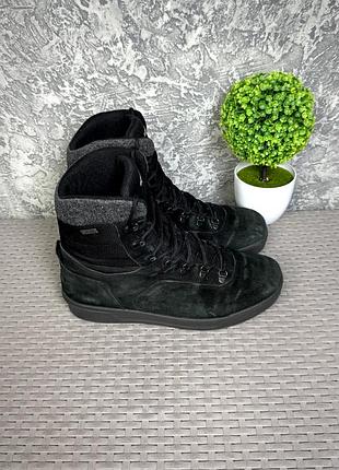 Lowa gore-tex ботинки сапожки 44 размер трекинговые замшевые черные